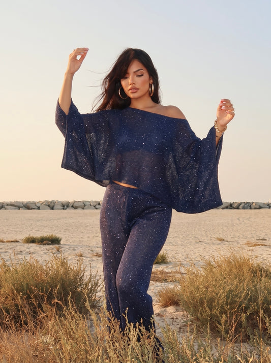 The Starlit navy pants